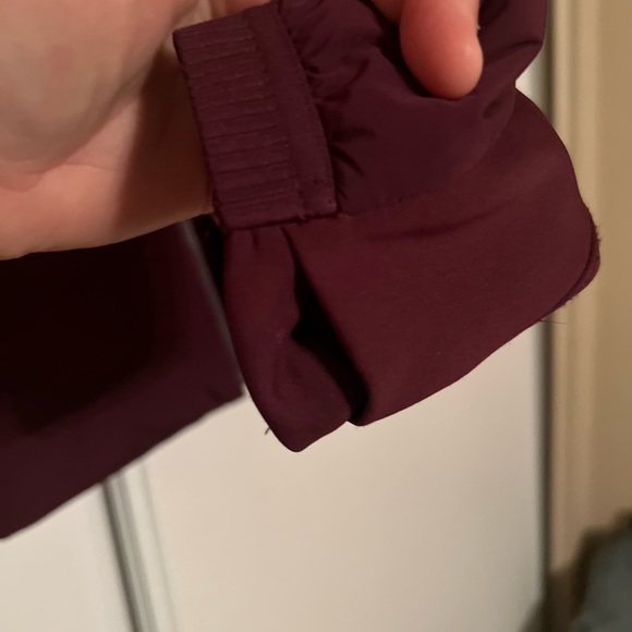 NWOT Lululemon Down for It All Jacket MAROON COLOR - Picture 10 of 11